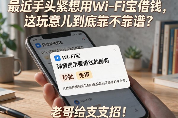 最近手头紧想用Wi-Fi宝借钱，这玩意儿到底靠不靠谱？老哥给支支招！
