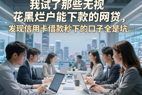 我试了那些无视花黑烂户能下款的网贷，发现信用卡借款秒下的口子全是坑