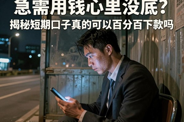 急需用钱心里没底？揭秘短期口子真的可以百分百下款吗，这几招帮你避坑