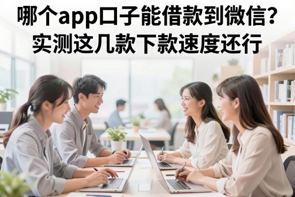 哪个app口子能借款到微信？实测这几款下款速度还行