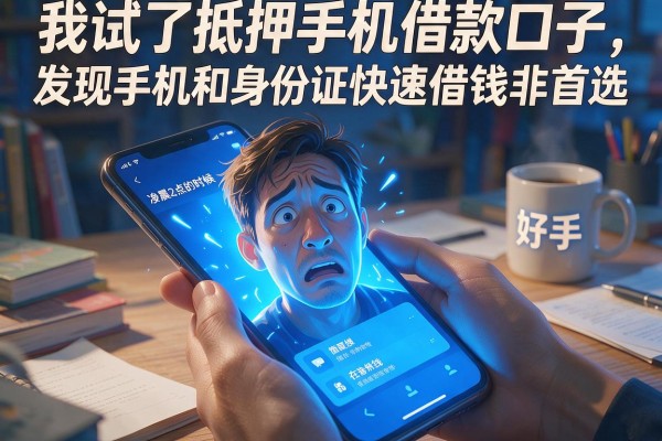 我试了抵押手机借款口子，发现手机和身份证快速借钱app其实并非首选