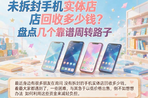 未拆封手机实体店回收多少钱？盘点几个靠谱周转路子