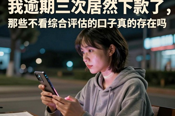 我逾期三次居然下款了，那些不看综合评估的口子真的存在吗