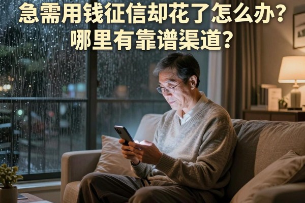 急需用钱征信却花了怎么办？哪里有靠谱渠道？揭秘在哪里可以借到钱不看征信的平台