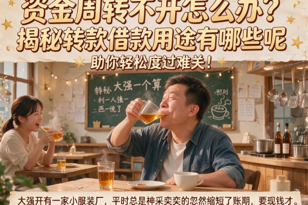 资金周转不开怎么办？揭秘转款借款用途有哪些呢，助你轻松度过难关！