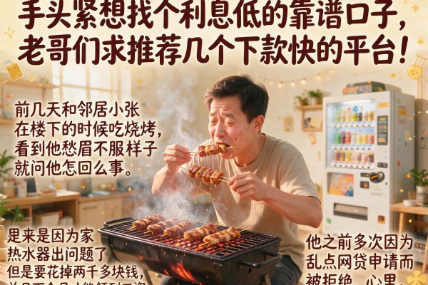 手头紧想找个利息低的靠谱口子,老哥们求推荐几个下款快的平台!