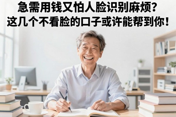 急需用钱又怕人脸识别麻烦？这几个不看脸的口子或许能帮到你！