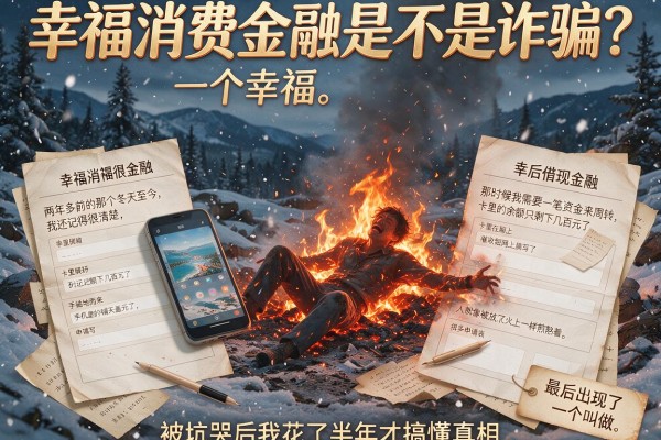 幸福消费金融是不是诈骗？被坑哭后我花了半年才搞懂真相