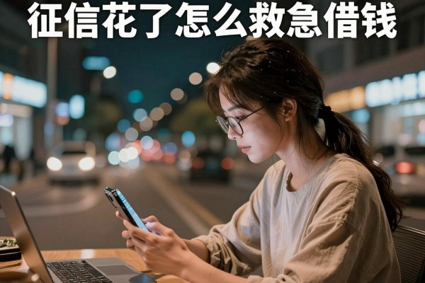 征信花了怎么救急借钱，我试了十几个平台发现真相并不简单