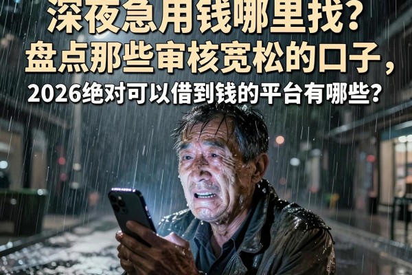 深夜急用钱哪里找？盘点那些审核宽松的口子，2026绝对可以借到钱的平台有哪些？