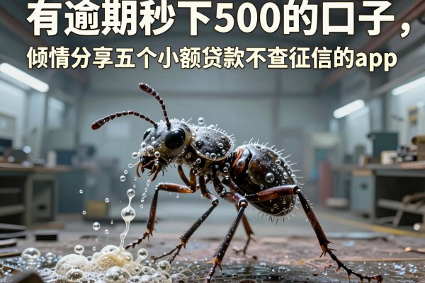 有逾期秒下500的口子，倾情分享五个小额贷款不查征信的app