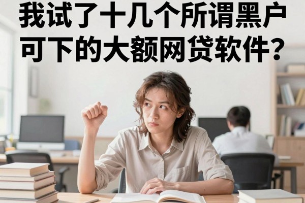 我试了十几个所谓黑户可下的大额网贷软件，结果却让人大跌眼镜