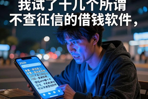 我试了十几个所谓不查征信的借钱软件,结果发现手机和身份证快速借钱背后的真相