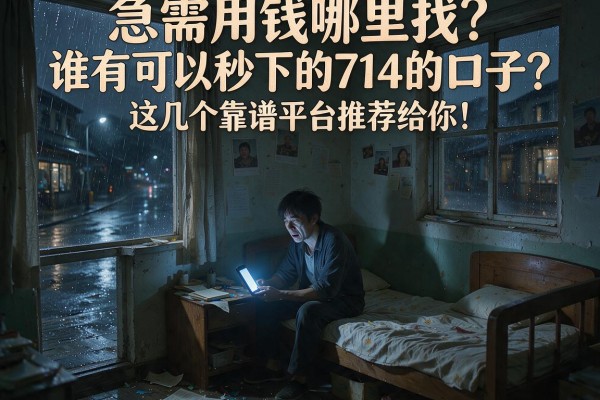 急需用钱哪里找？谁有可以秒下的714的口子？这几个靠谱平台推荐给你！