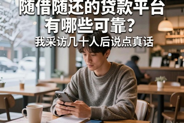 随借随还的贷款平台有哪些可靠？我采访几十人后说点真话