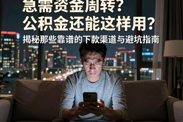 急需资金周转？公积金还能这样用？揭秘那些靠谱的下款渠道与避坑指南