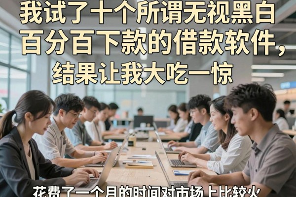 我试了十个所谓无视黑白百分百下款的借款软件，结果让我大吃一惊