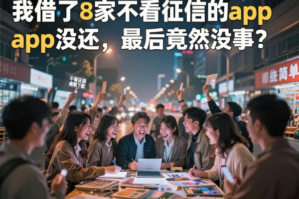 我借了8家不看征信的app没还，最后竟然没事？真相没那么简单