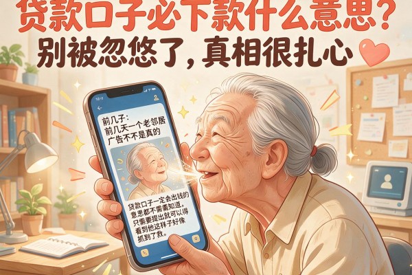 贷款口子必下款什么意思？别被忽悠了，真相很扎心