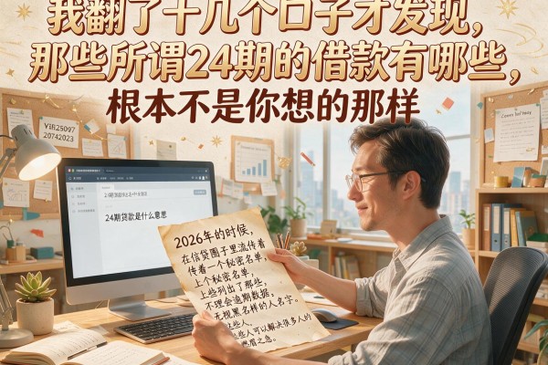 我翻了十几个口子才发现，那些所谓24期的借款有哪些，根本不是你想的那样