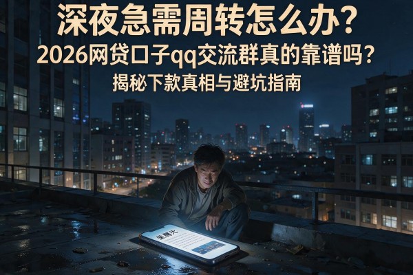深夜急需周转怎么办？2026网贷口子qq交流群真的靠谱吗？揭秘下款真相与避坑指南