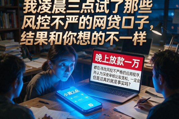 我凌晨三点试了那些风控不严的网贷口子，结果和你想的不一样