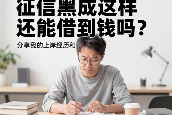 征信黑成这样还能借到钱吗？分享我的上岸经历和几个靠谱口子