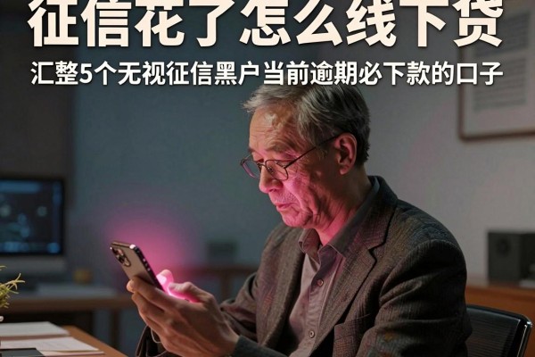 征信花了怎么线下贷，汇整5个无视征信黑户当前逾期必下款的口子