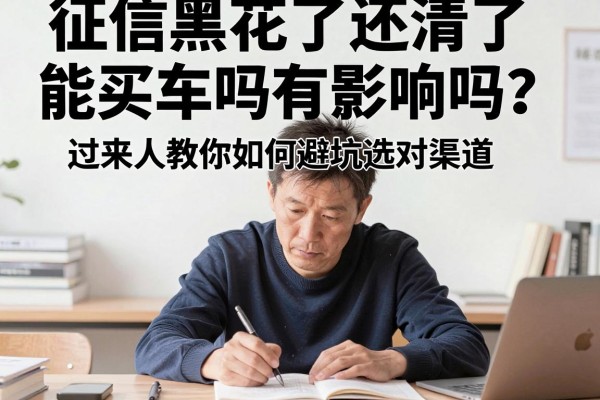 征信黑花了还清了能买车吗有影响吗？过来人教你如何避坑选对渠道