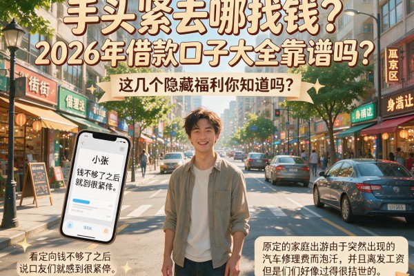 手头紧去哪找钱？2026年借款口子大全靠谱吗？这几个隐藏福利你知道吗？
