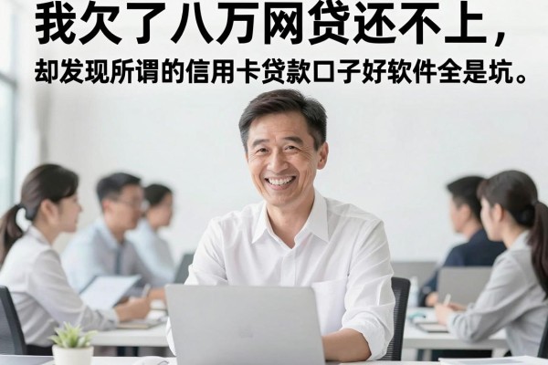 我欠了八万网贷还不上，却发现所谓的信用卡贷款口子好软件全是坑