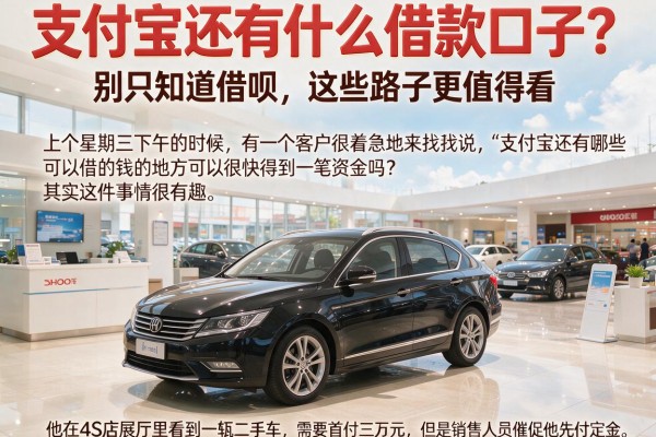 支付宝还有什么借款口子？别只知道借呗，这些路子更值得看