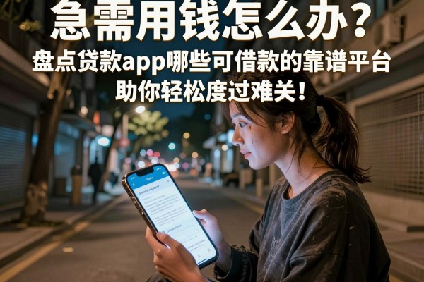 急需用钱怎么办？盘点贷款app哪些可借款的靠谱平台，助你轻松度过难关！