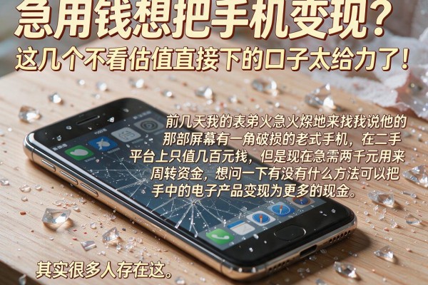 急用钱想把手机变现？这几个不看估值直接下的口子太给力了！