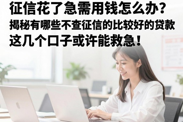 征信花了急需用钱怎么办？揭秘有哪些不查征信的比较好的贷款，这几个口子或许能救急！