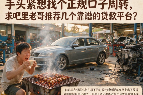 手头紧想找个正规口子周转，求吧里老哥推荐几个靠谱的贷款平台？