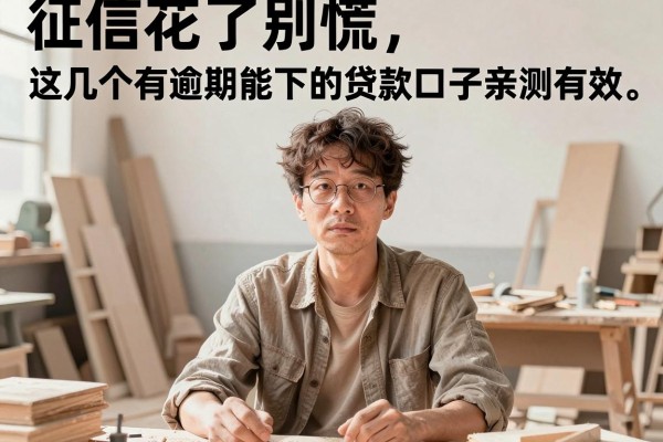 征信花了别慌，这几个有逾期能下的贷款口子亲测有效