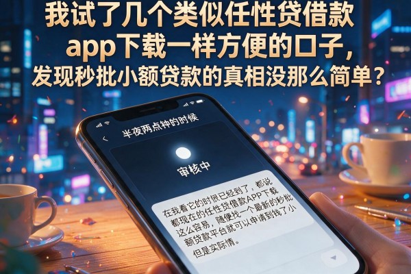 我试了几个类似任性贷借款app下载一样方便的口子，发现秒批小额贷款的真相没那么简单