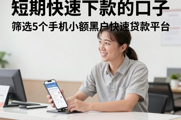 短期快速下款的口子，筛选5个手机小额黑户快速贷款平台