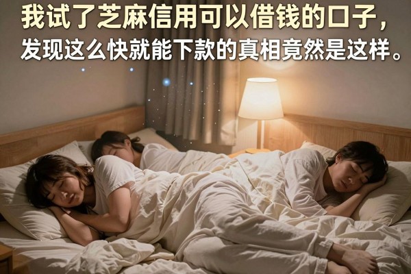 我试了芝麻信用可以借钱的口子，发现这么快就能下款的真相竟然是这样