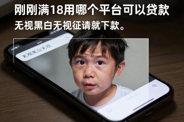 刚刚满18用哪个平台可以贷款，整合五个无视黑白无视征信申请就下款的软件
