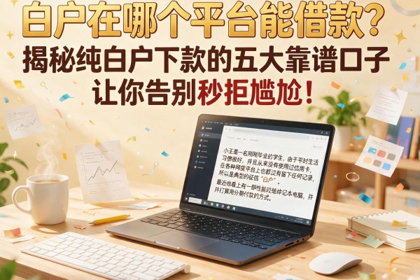 白户在哪个平台能借款？揭秘纯白户下款的五大靠谱口子，让你告别秒拒尴尬！