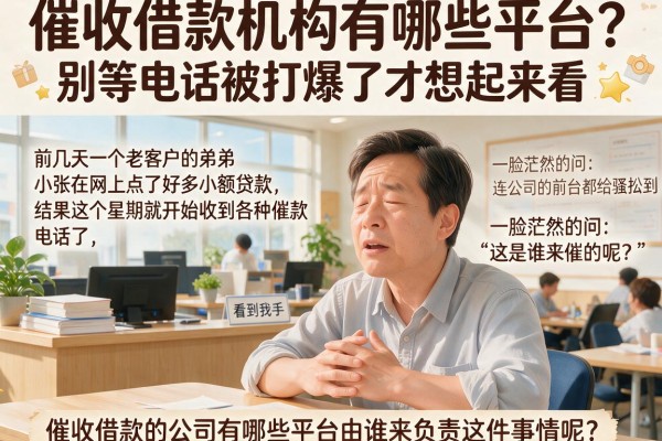 催收借款机构有哪些平台？别等电话被打爆了才想起来看这篇