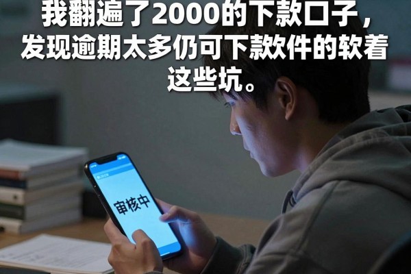 我翻遍了2000的下款口子，发现逾期太多仍可下款的软件竟然藏着这些坑
