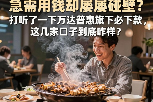 急需用钱却屡屡碰壁？打听了一下万达普惠旗下必下款，这几家口子到底咋样？