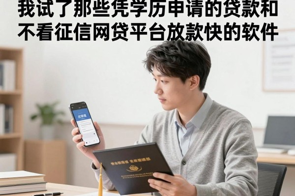 我试了那些凭学历申请的贷款和不看征信网贷平台放款快的软件，结果有点意外