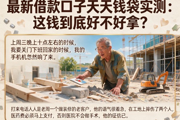 最新借款口子天天钱袋实测：这钱到底好不好拿？