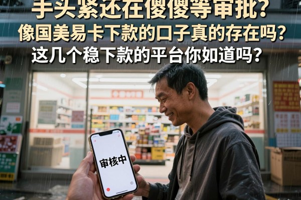 手头紧还在傻傻等审批？像国美易卡下款的口子真的存在吗？这几个稳下款的平台你知道吗？
