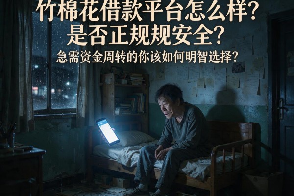 竹棉花借款平台怎么样？是否正规安全？急需资金周转的你该如何明智选择？