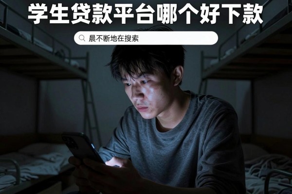 学生贷款平台哪个好下款，概览五个无视黑白好下款的软件